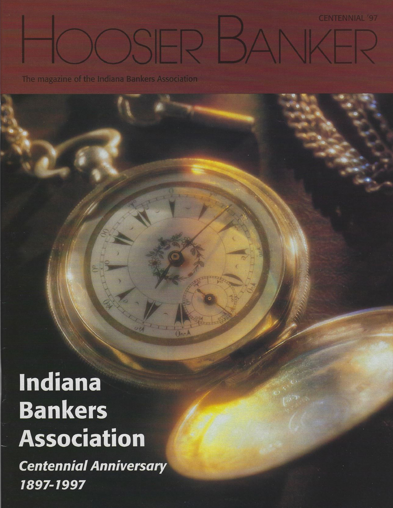 100 Year Anniversary Hoosier Banker Cover